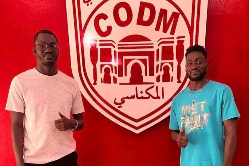 Cruz Ndong Biteghe signe au CODM de Meknès