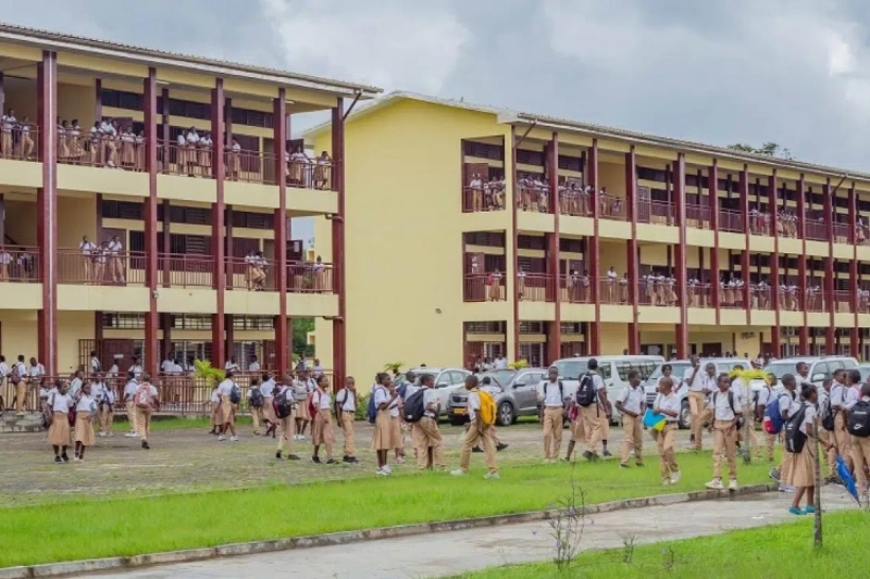 Des élèves gabonais. © DR
