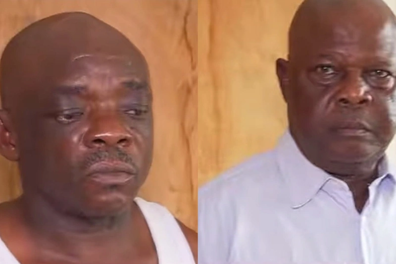 Albert Nguele Mayombo et Charles Mba Bekale.
