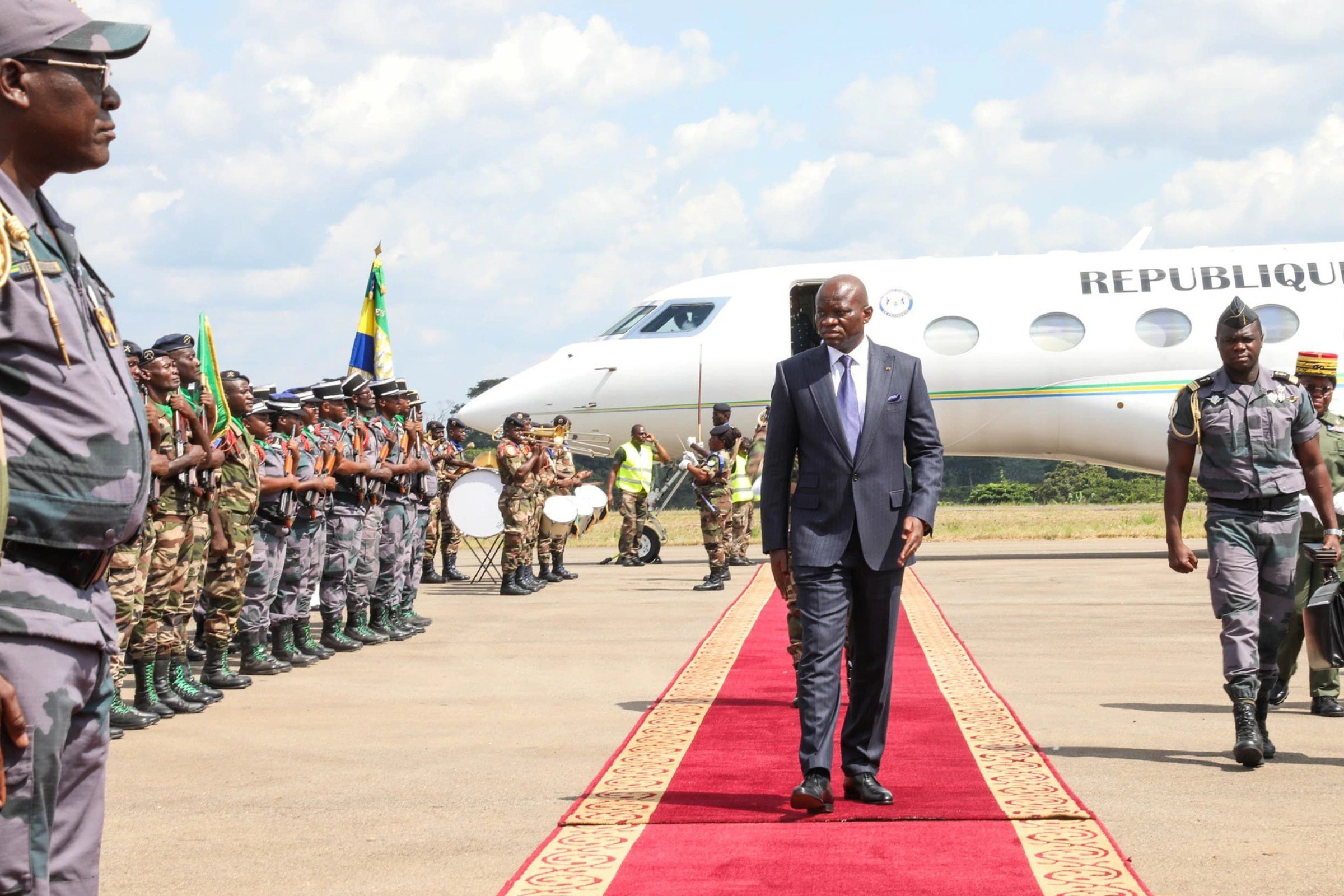 Inauguration de l’aéroport Emmanuel Issoze Ngodet de Makokou.