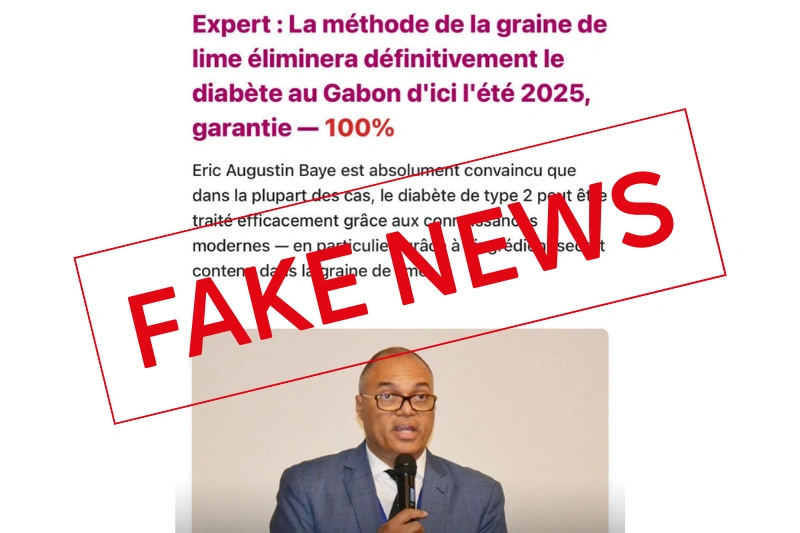 Médecine/Diabète : le Dr Eric Baye n’est pas l’auteur de cette invention 