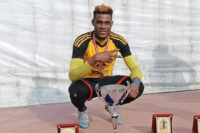 Dalian Toung Allogho restera-t-il à Mangasport la saison prochaine? © DR