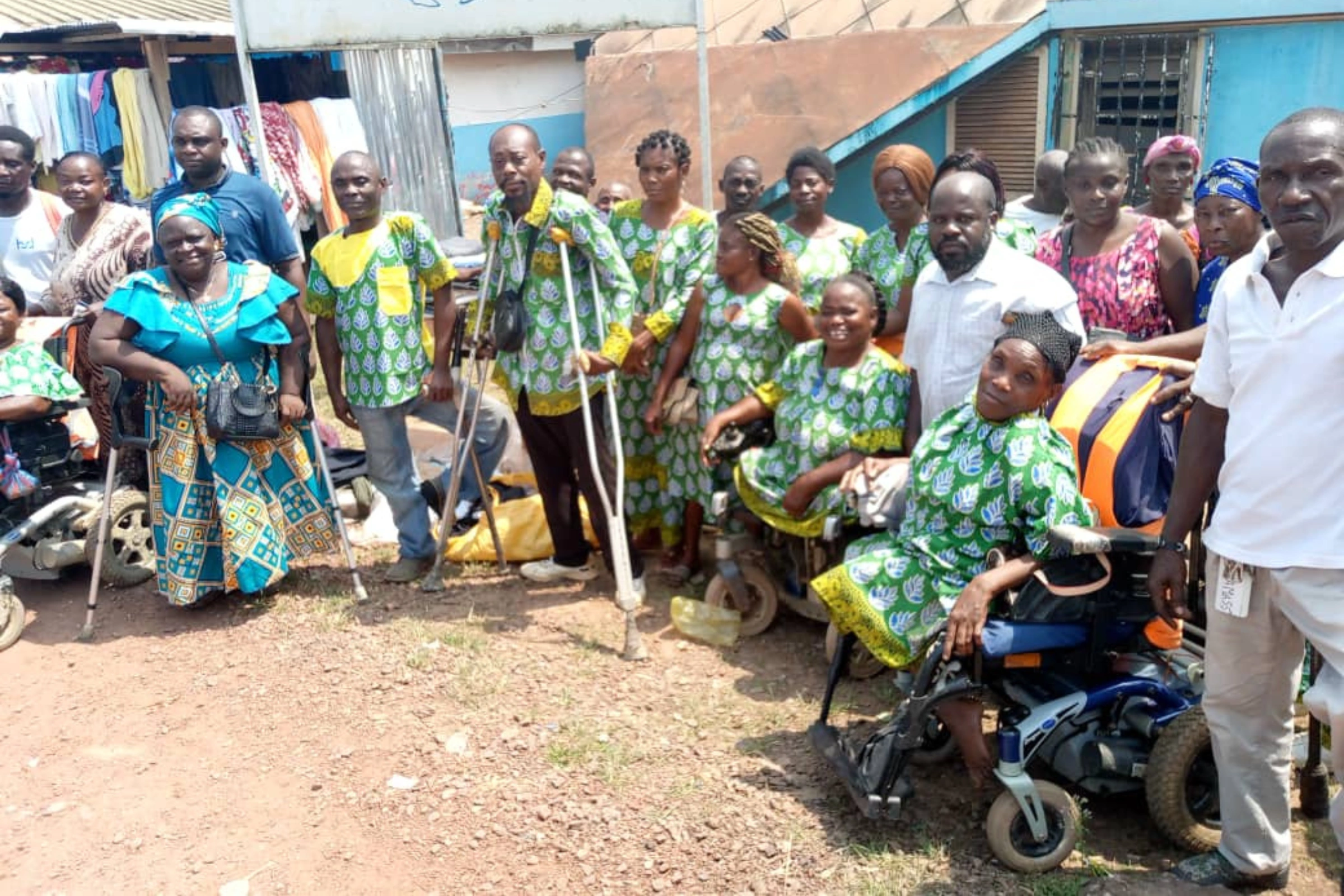 Franceville : Les personnes vivant avec un handicap veulent que Brice Clotaire Oligui Nguema soit candidat à l'élection présidentielle 