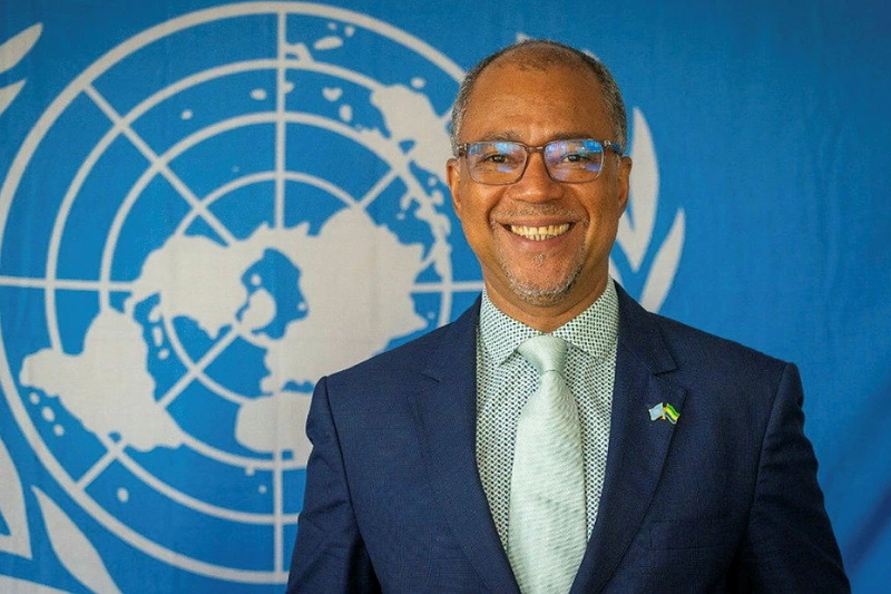 Luc Gnonlonfoun, représentant résident du Pnud au Gabon. © DR