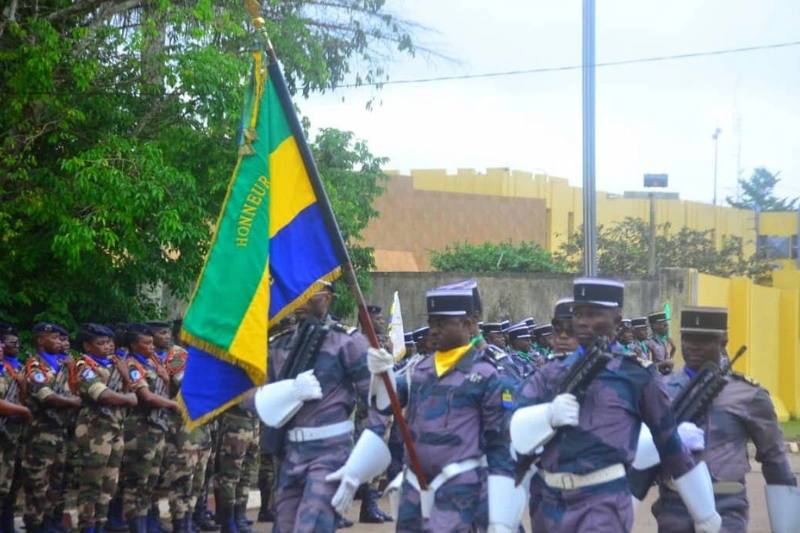 Commémoration de la 15e journée nationale du drapeau à Oyem