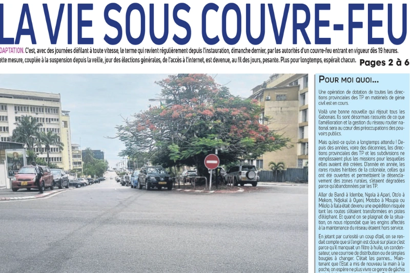 L'Union à travers ses "UNES" - Mercredi 30 Août 2023 |  Couvre-feu à 19 heures : la journée à 100 à l'heure !