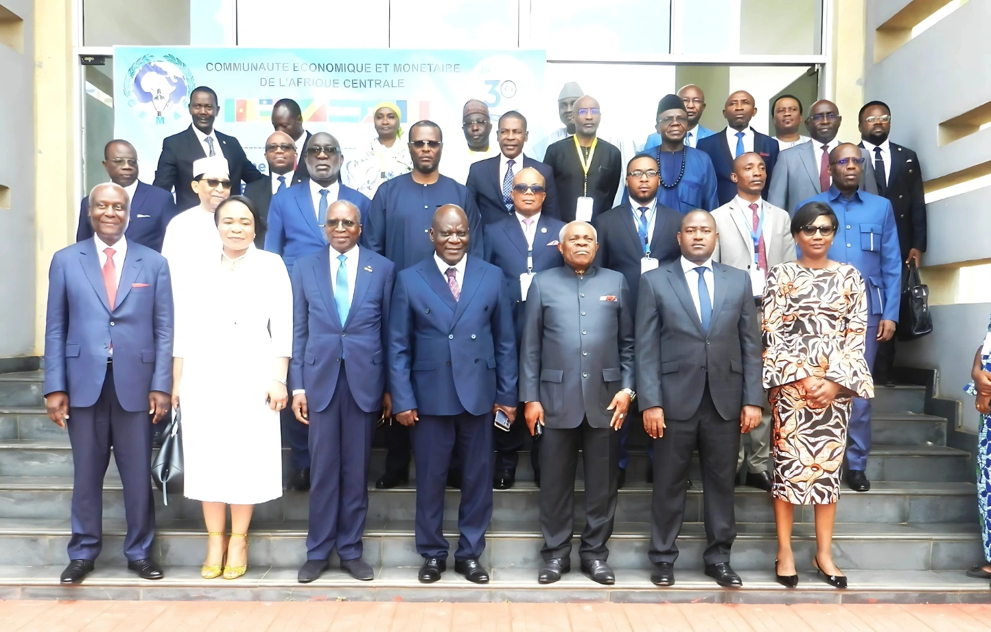 Les ministres du Budget de la CEMAC © DR