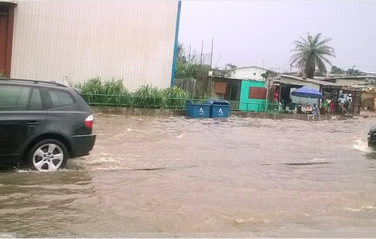 Inondations à Libreville, Juillet 2024 © DR