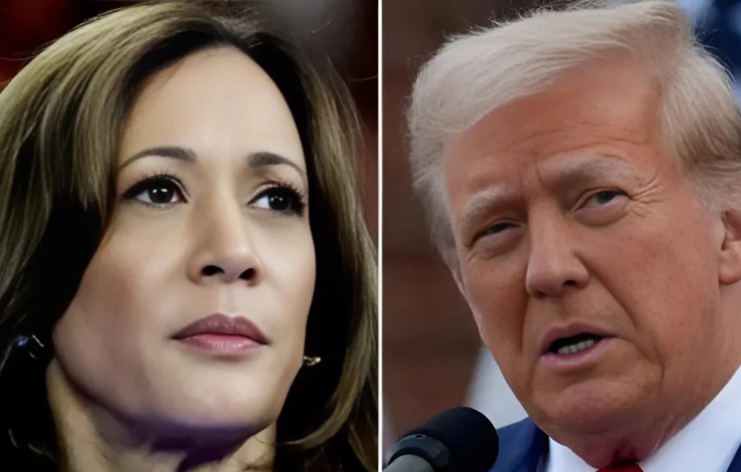 election presidentielle au etats unis Kamela Harris et Donald Trump 