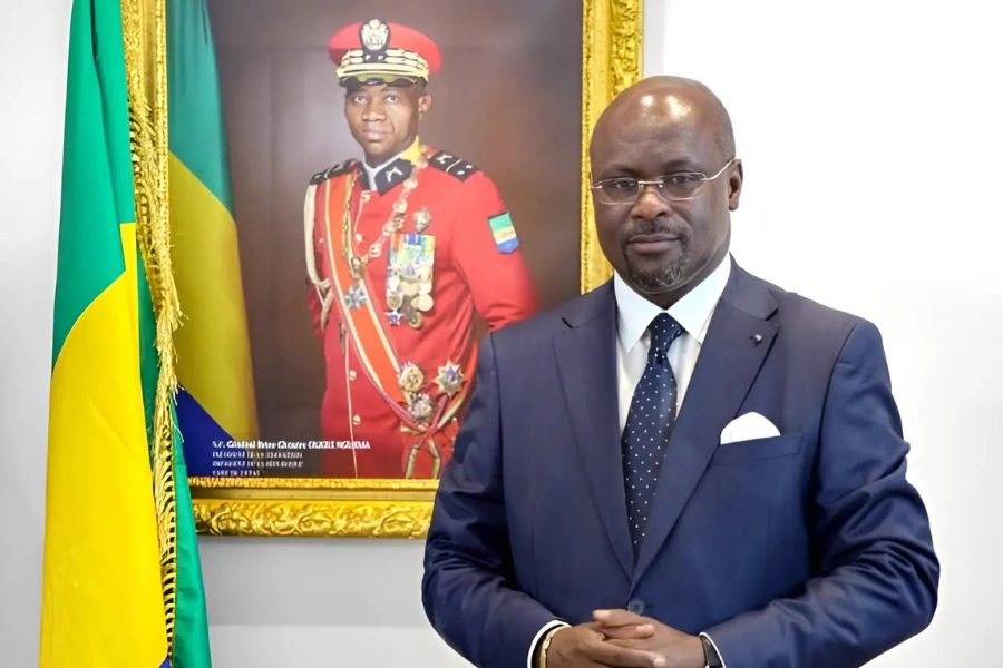 Le ministre des Affaires étrangères, Régis Onanga Ndiaye © DR