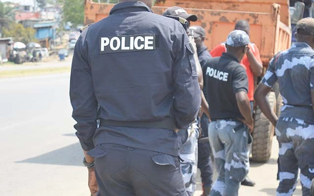 Des policiers du Gabon © DR