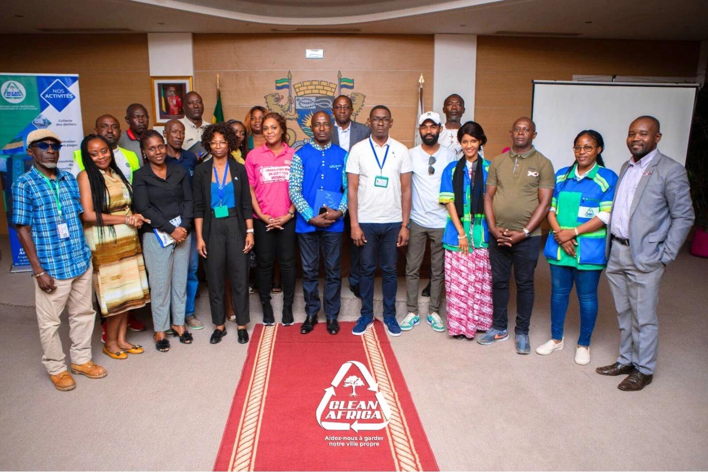 Clean Africa et la Mairie de Libreville pour une collecte de proximité des ordures ménagères © DR