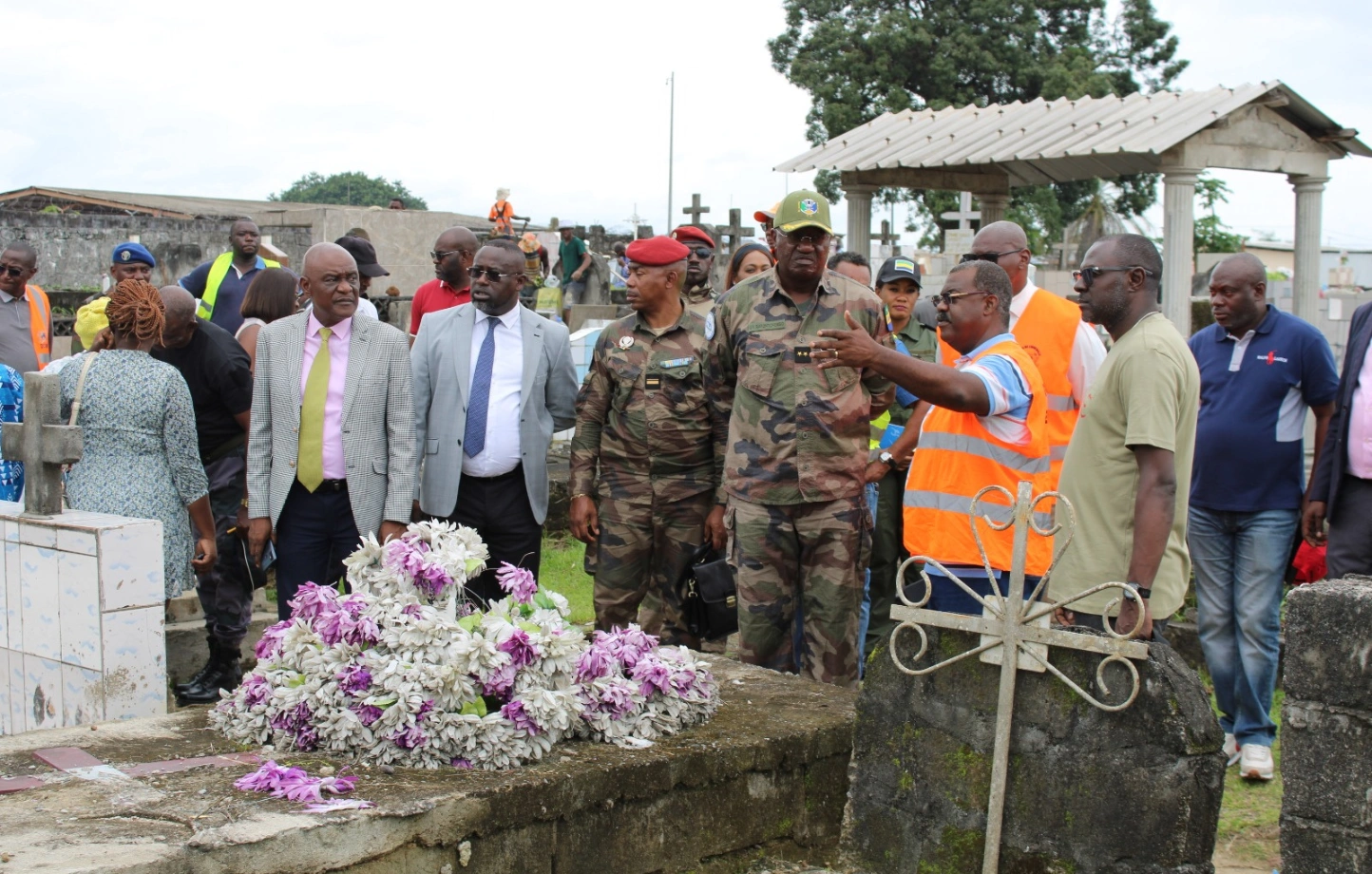 Le délégué spécial chargé de la gestion de la commune de Libreville le général Jude Ibrahim Rapontchombo © DR