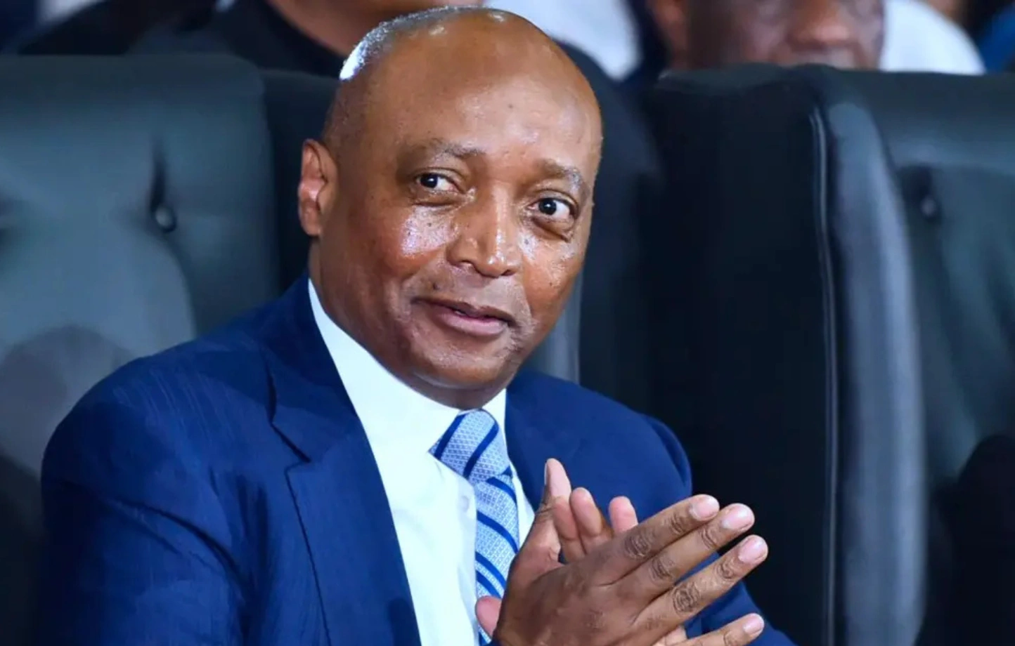 Le président actuel de la CAF Dr Patrice Motsepe.