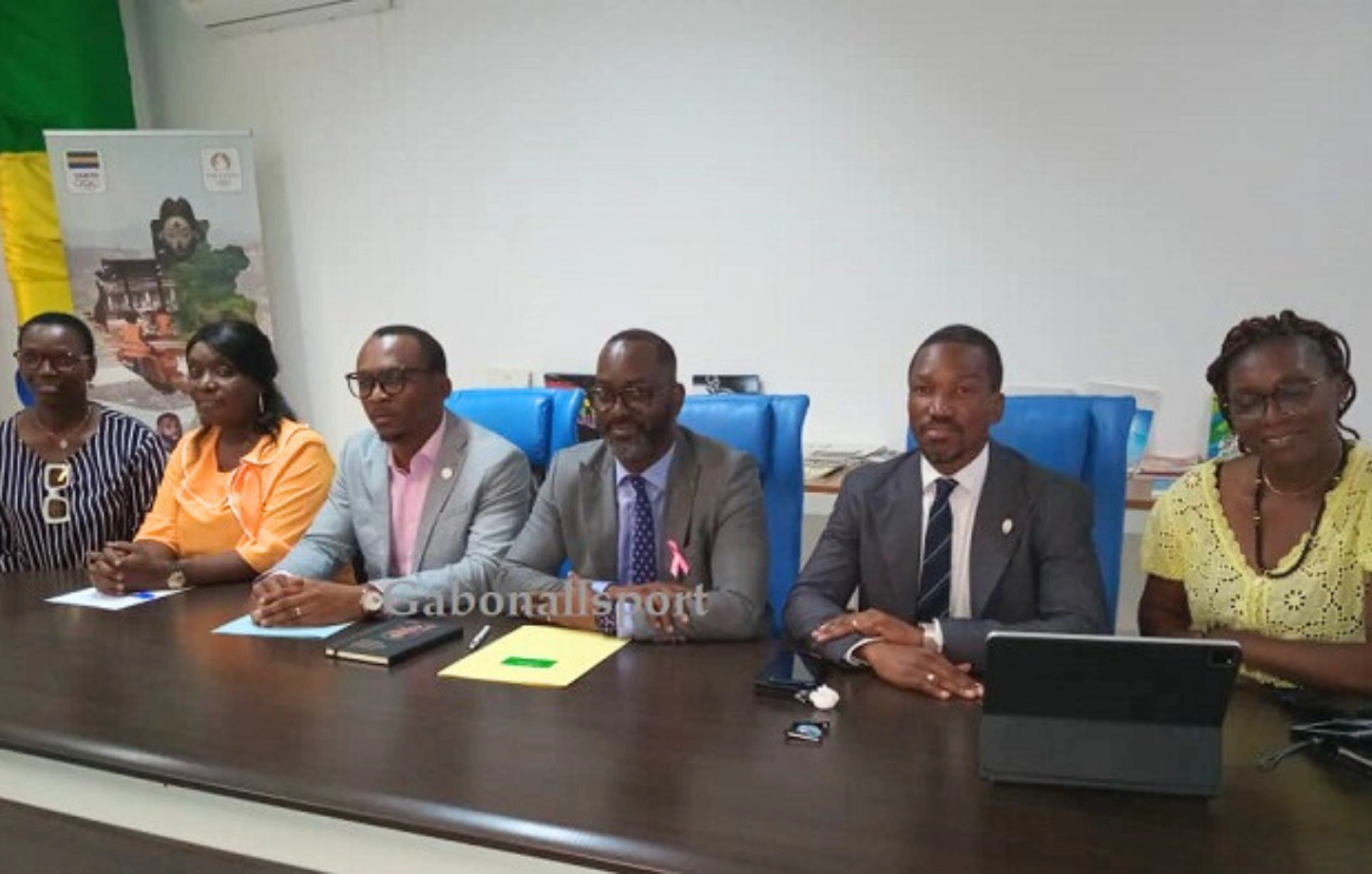 Réunion  Fédération gabonaise de natation © DR