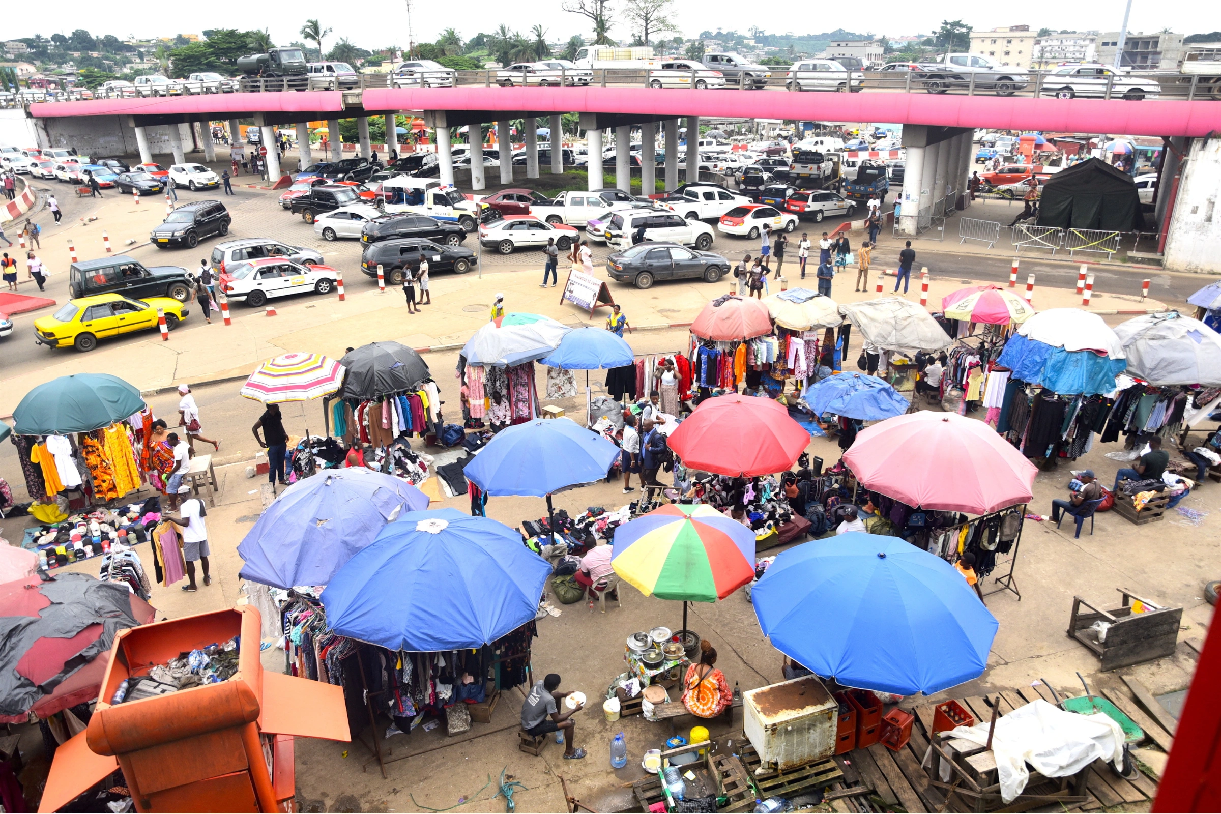 Marché de nzeng-ayong. © l'union