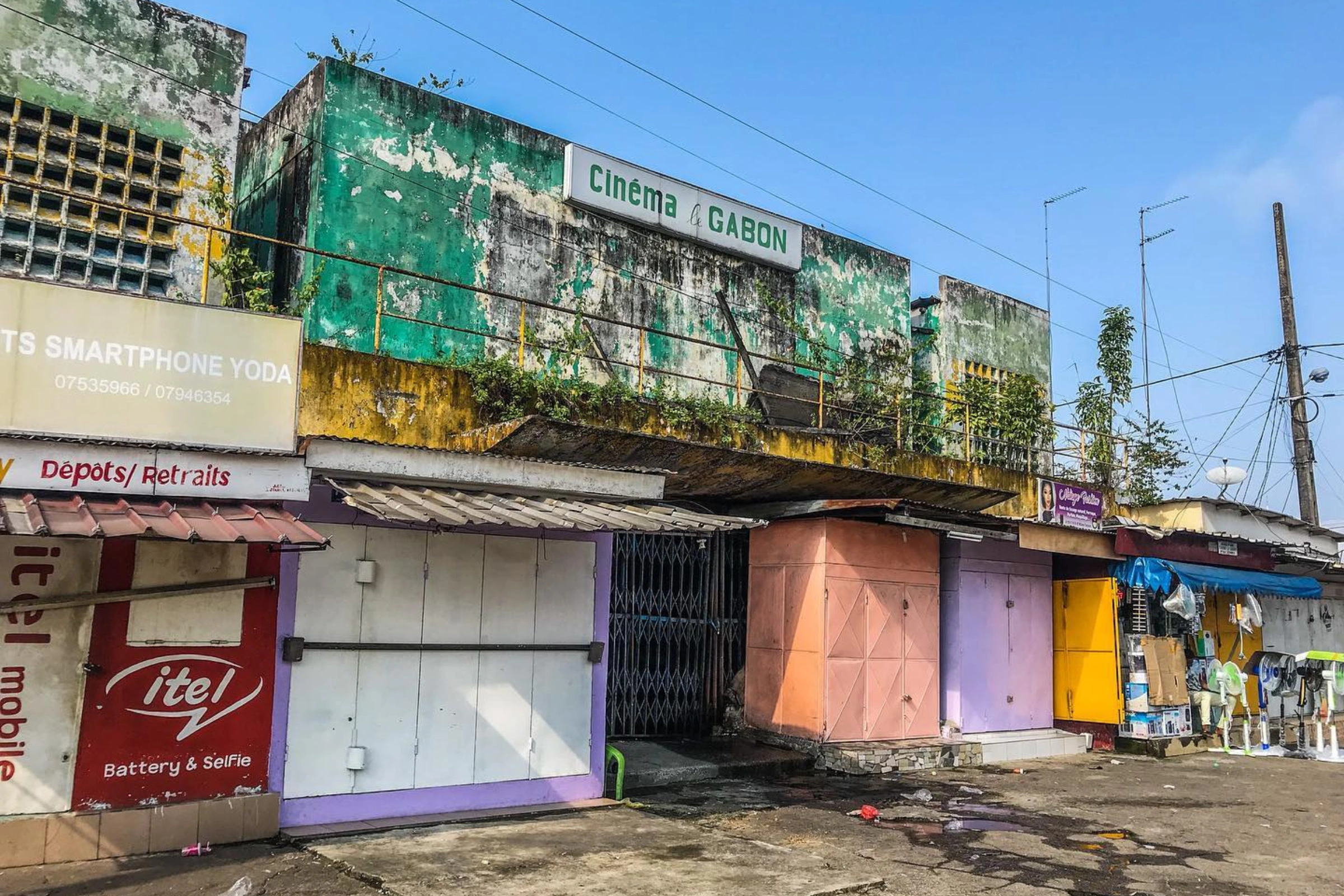 L'ancien cinema le Gabon. © DR 