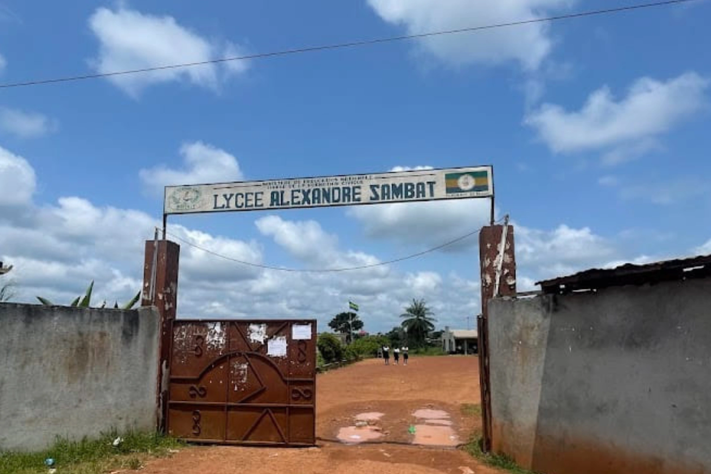 Le lycée Alexandre-Sambat de Makokou