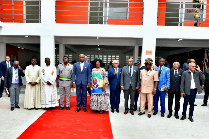 Lambaréné : inauguration du marché d'Isaac, un rêve devenu réalité !