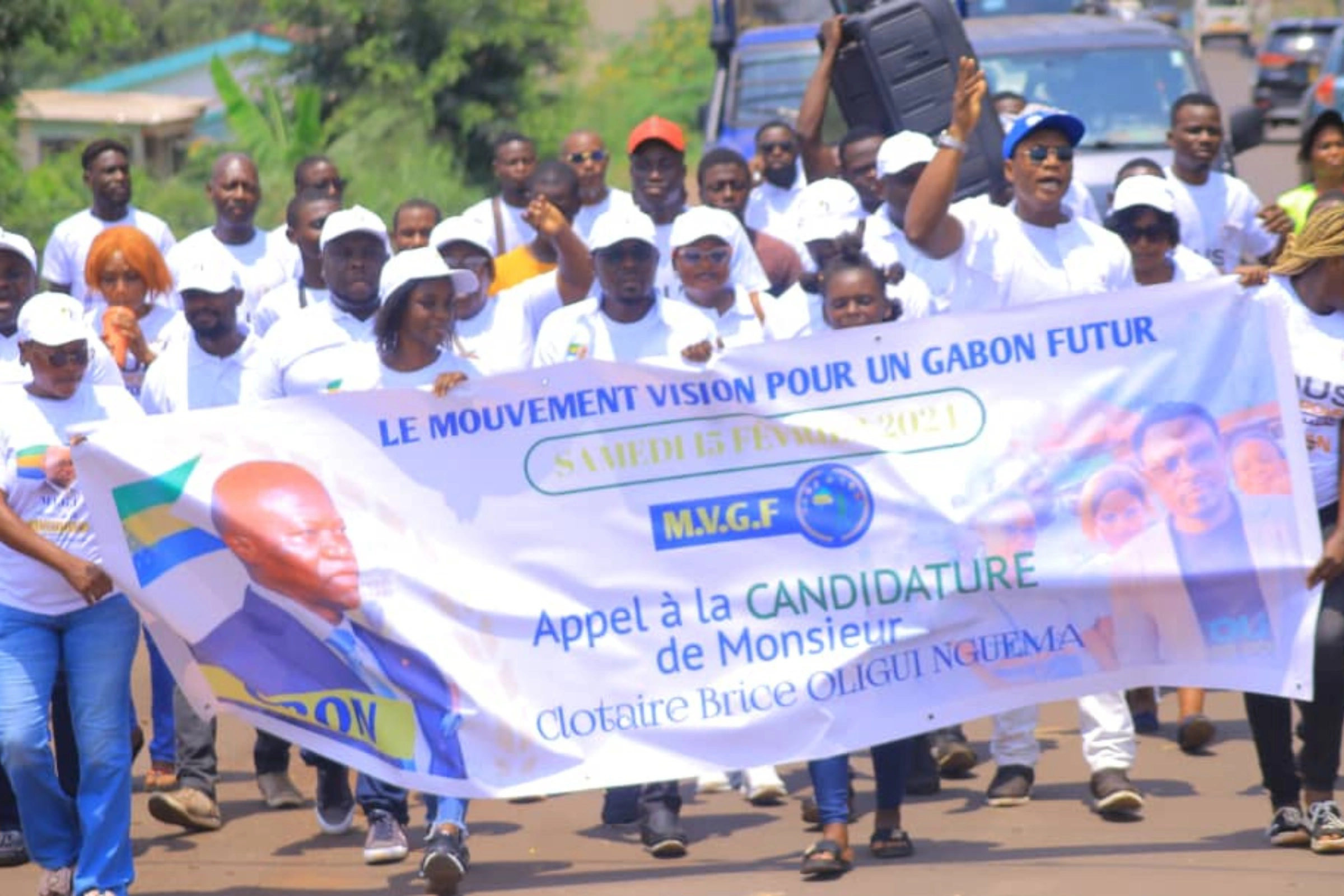 Présidentielle 2025 : À Moanda, « Vision pour un Gabon futur » appelle Oligui Nguema à se porter candidat