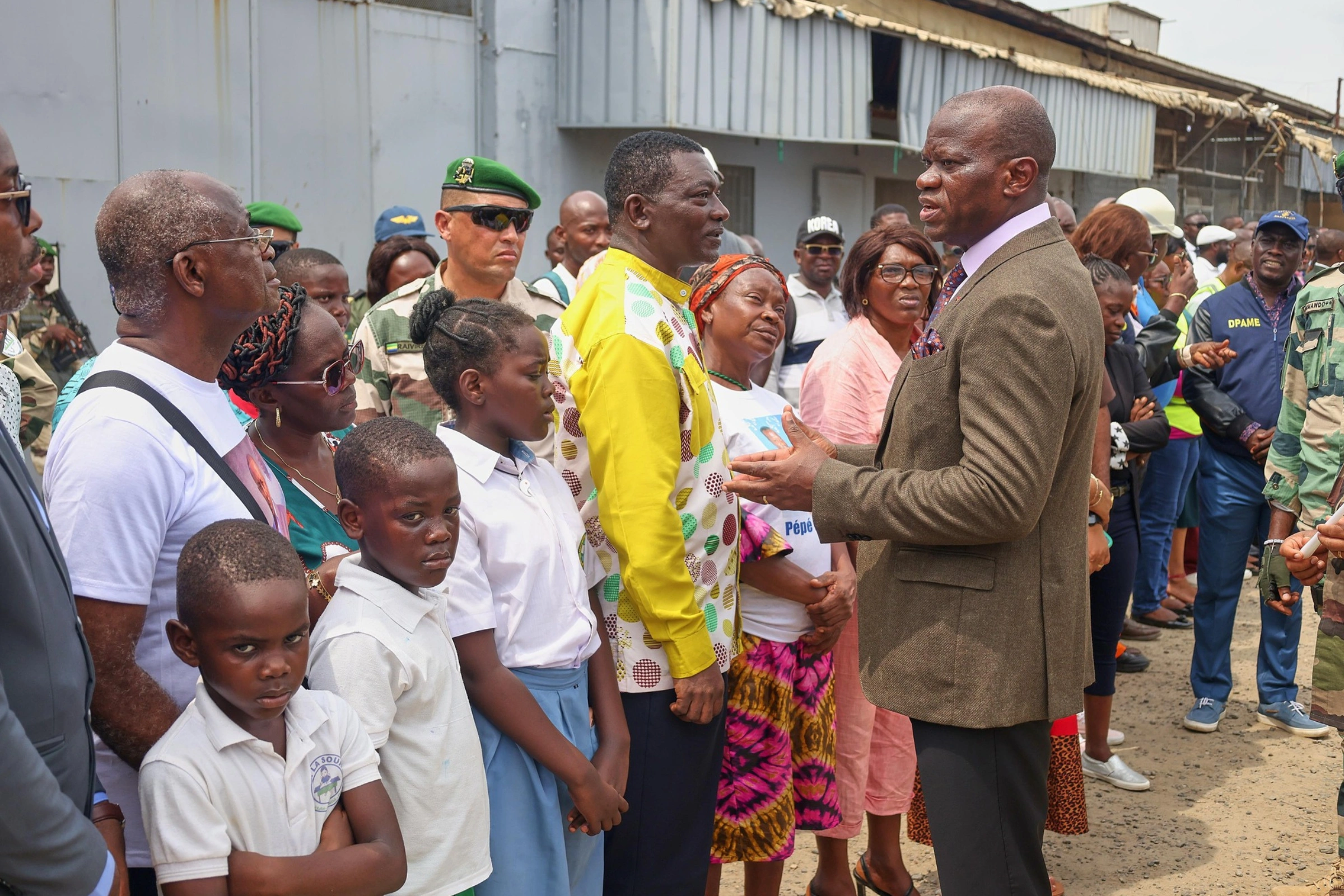 Le président Oligui Nguema 