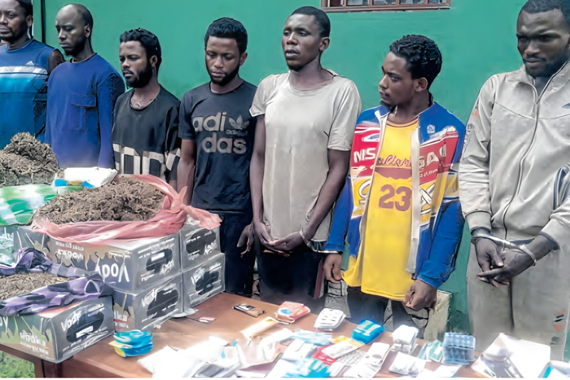 Orpailleurs clandestins à bakoumba