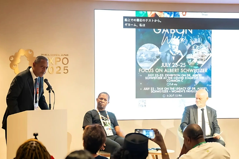 Le ministre du Tourisme durable et de l'Artisanat, Pascal Ogowe Siffon