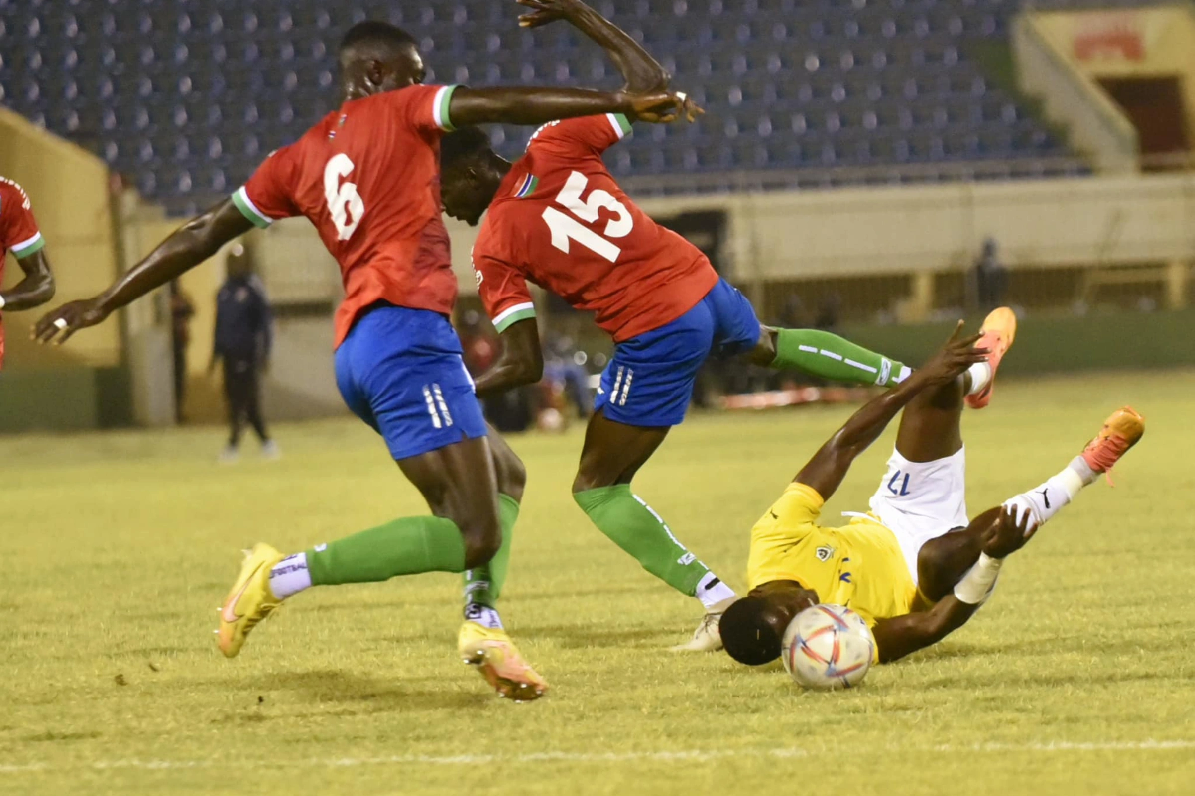 Match GAMBIE v GABON du 8 mars 2025 éliminatoires CHAN © DR