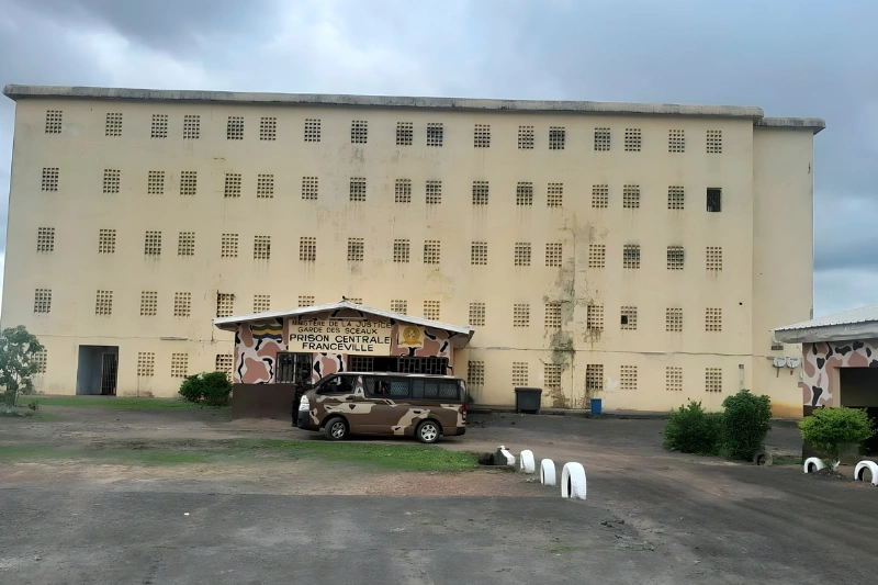 Prison de Yene à Franceville au Gabon 