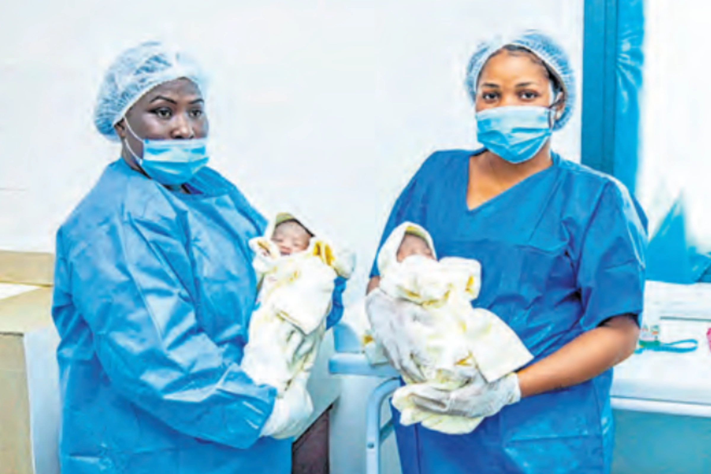 Grossesse gémellaire conduite à son terme, l’un des succès de la caravane médicale d’Ovan. 