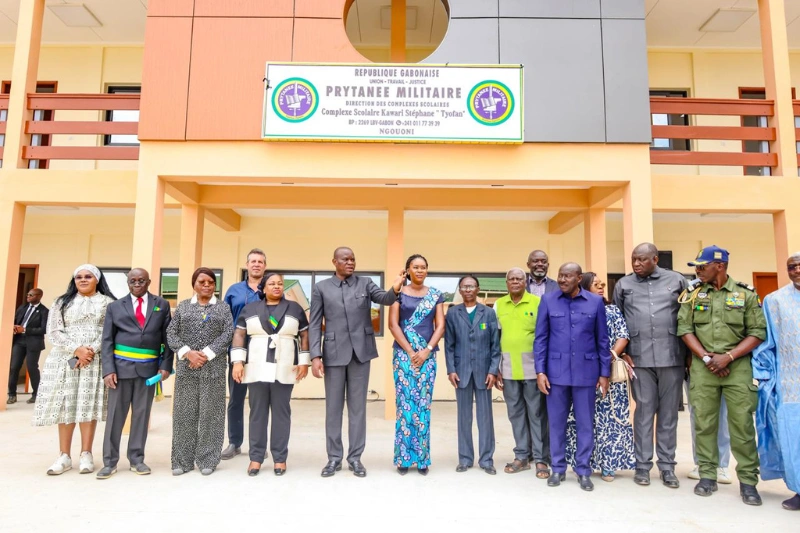 Éducation : le prytanée militaire de Ngouoni inauguré