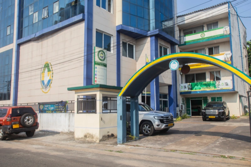 Siège de Parti Démocratique Gabonais