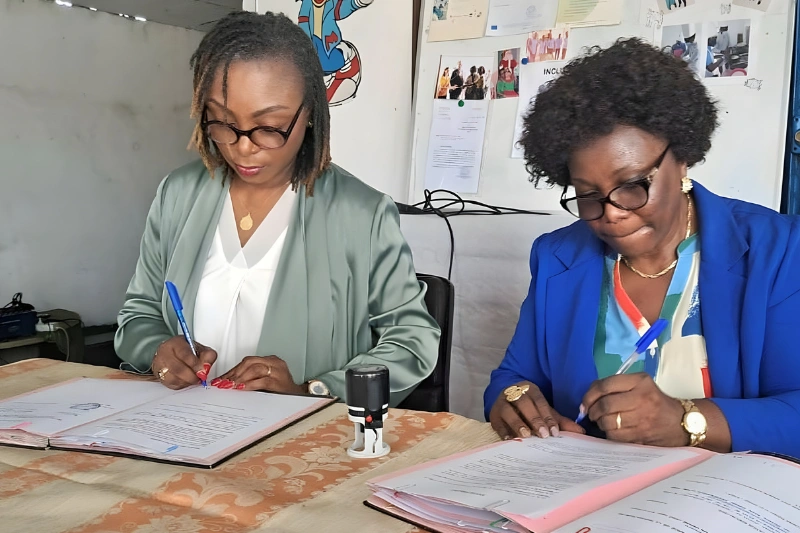 Enfants handicapés : l'appui des Affaires sociales à un centre spécialisé de Port-Gentil