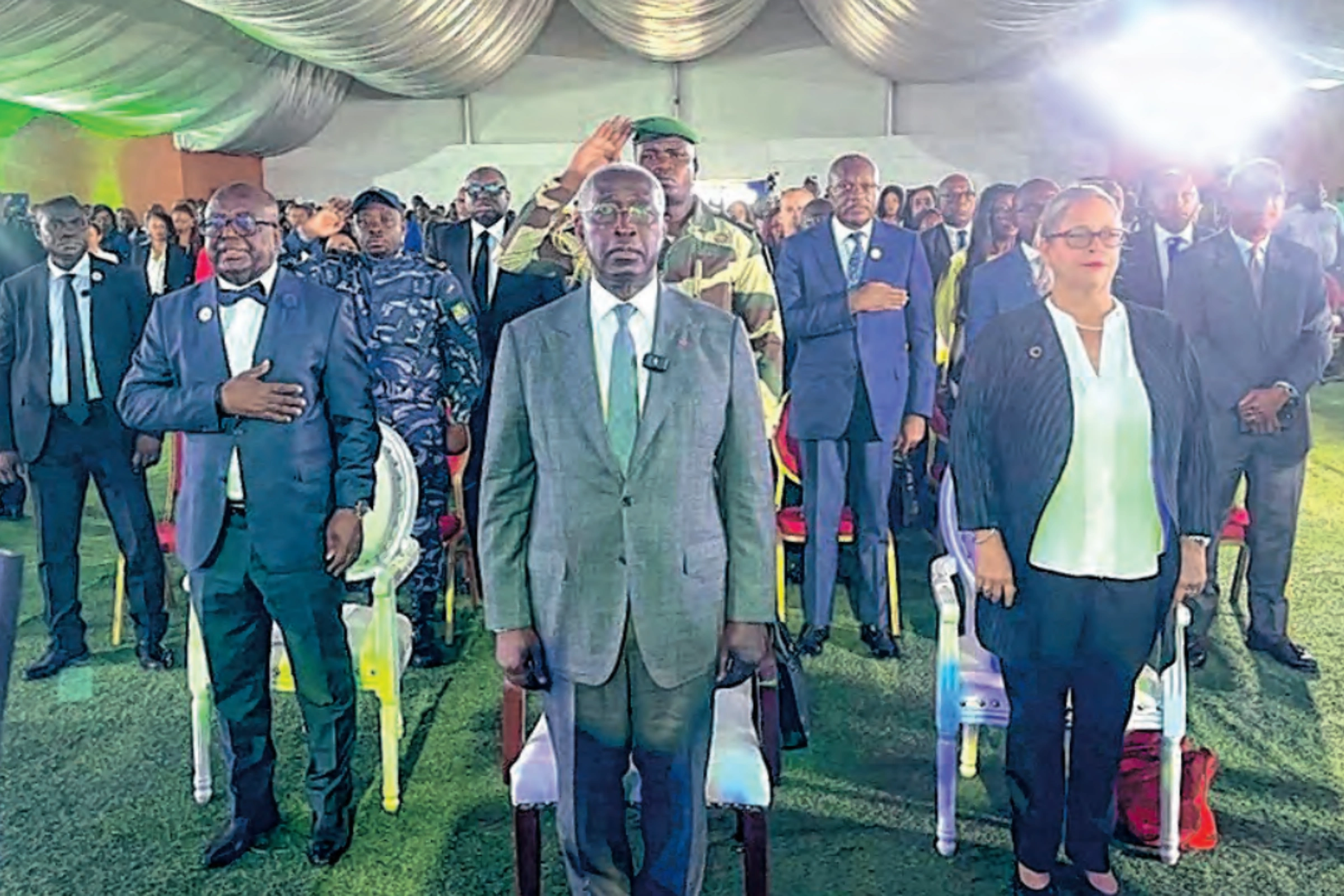 Le premier ministre Raymond Ndong Sima a procédé hier à la cérémonie d’ouverture des assisses nationales de l’emploi au stade d’Angondje. 