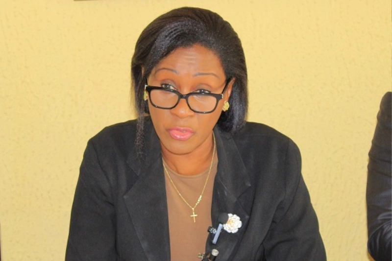 Me Gisèle Eyue Bekale, qui a fustigé la démarche des éléments de la DGR. © DR