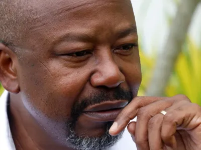 Alain Claude Bilie-By-Nzé, président du parti Ensemble pour le Gabon (EPG)