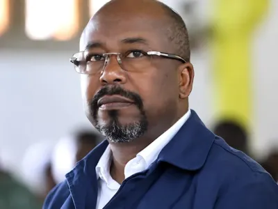Alain Claude Bilie-By-Nzé, président du parti Ensemble pour le Gabon (EPG)