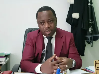 Alec Patrick Ibinga faisant le point sur le drame de Medang- Nkoghe.