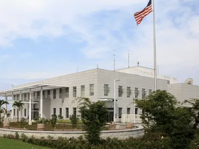 Le siège de l’ambassade des États-Unis à Libreville