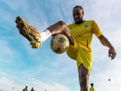 André Biyogo Poko, footballeur international gabonais