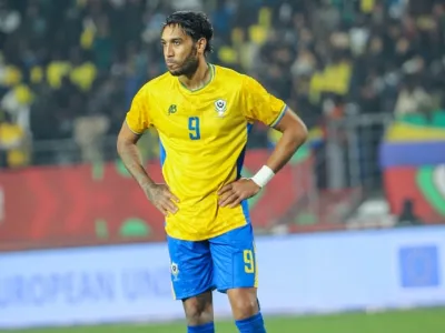 Pierre-Emerick Aubameyang, footballeur international gabonais