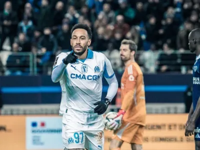 Pierre-Emerick Aubameyang, footballeur international gabonais