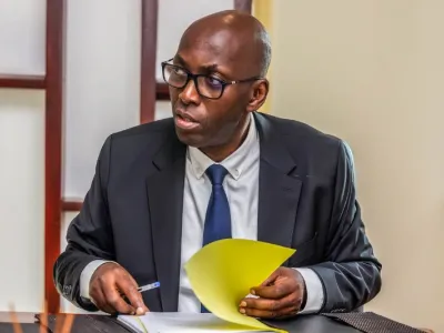 Augustin Emane, ministre de la justice