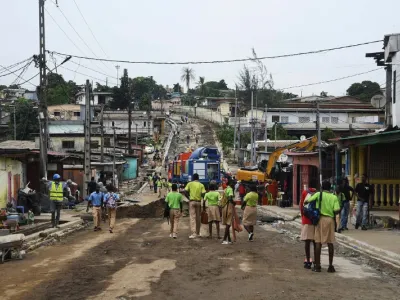 L’état actuel des travaux sur l’axe reliant Akébé-Ville à Cosmopark