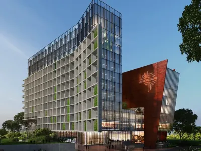 Le futur immeuble de l’Afreximbank African Trade Centre (AATC)