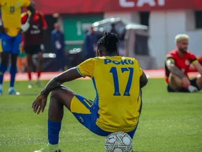André Biyogo Poko, footballeur international gabonais