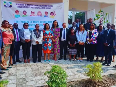 Organisateurs et participants confiants sur la portée de leur engagement dans la protection de l’enfance. © DR
