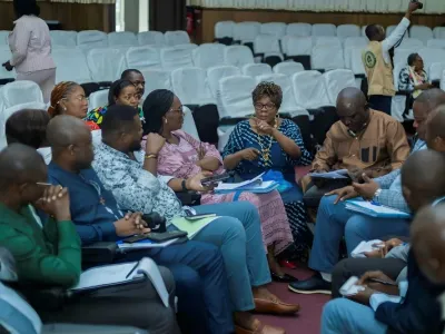 Une phase des travaux en commissions