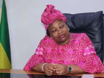 Camelia Ntoutoume-Leclerq, ancien ministre de l'éducation nationale