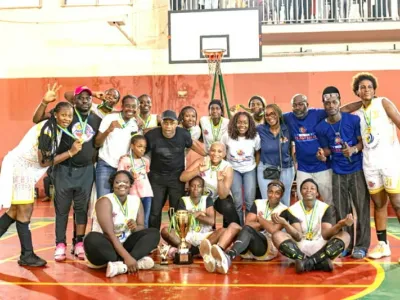 Charbo Squad chez les dames a remporté la Coupe du Gabon de basketball